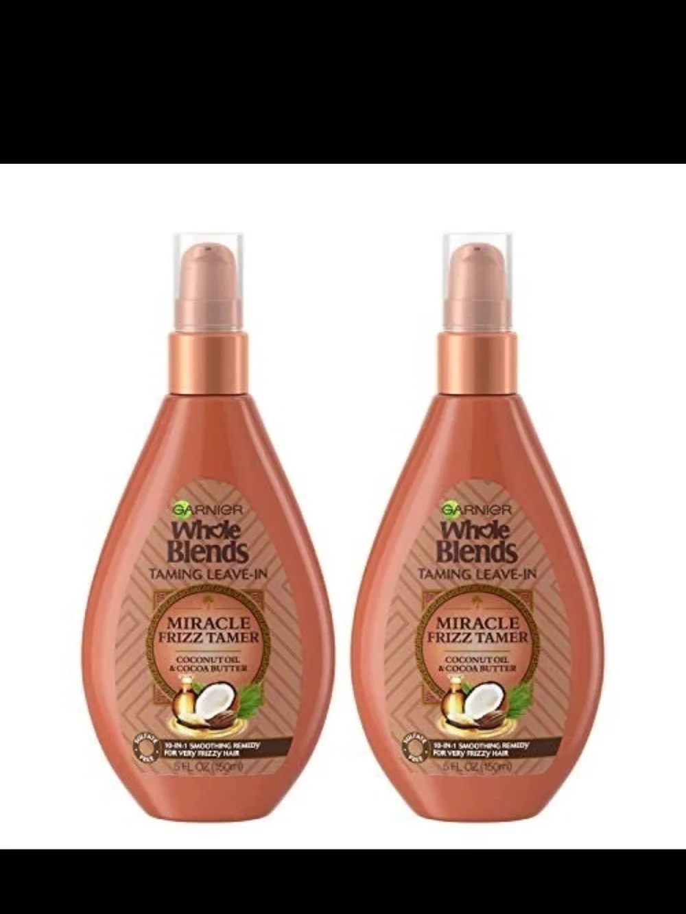 Garnier Whole Blends Miracle Frizz Tamer Leave-In Spray